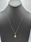 *Special Set* 14k Gold Chain w/pendant - Virgin Mary