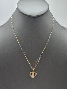 *Special Set* 14k Gold Chain w/pendant - Virgin Mary