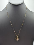 *Special Set* 14k Gold Chain w/pendant - Virgin Mary