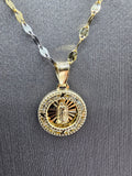 *Special Set* 14k Gold Chain w/pendant - Virgin Mary