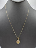 *Special Set* 14k Gold Chain w/pendant - Virgin Mary