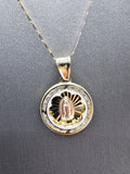 *Special Set* 14k Gold Chain w/pendant - Virgin Mary