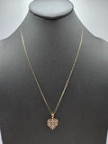 *Special Set* 14k Gold Chain w/pendant - Virgin Mary