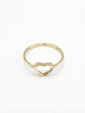 14K Gold Ring - Heart