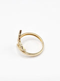 14K Gold Ring - Whale Tail