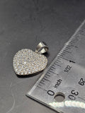 Sterling Silver 925 Pendant - Heart