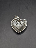 Sterling Silver 925 Pendant - Heart