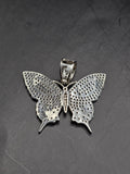 Sterling Silver 925 Pendant - Butterfly