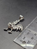 Sterling Silver 925 Pendant - Rooster