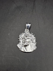 Sterling Silver 925 Pendant - Jesus