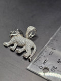 Sterling Silver 925 Pendant - Lion