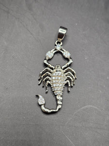 Sterling Silver 925 Pendant - Scorpion