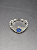 Sterling Silver 925 Ring - Evil Eye