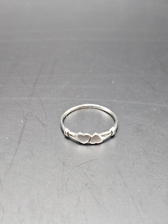 Sterling Silver 925 Ring - Heart