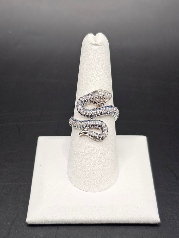 Sterling Silver 925 Ring - Snake