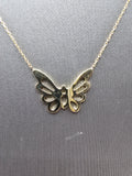 14k Gold Necklace - Butterfly