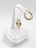 14K Gold Earrings - Huggie Hoops