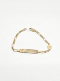 14k Gold Bracelet - Virgin Mary