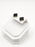 10K Gold Earrings - Black Clover