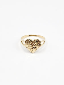 14K Gold Ring - Heart