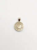 14k Gold pendant - Evil Eye