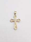 14k Gold pendant - Jesus on Cross