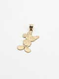 14k Gold pendant - Mouse