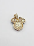 14k Gold pendant - Mouse