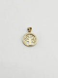 14k Gold pendant - Tree