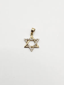 14k Gold pendant - Star