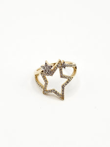 14K Gold Ring - Star