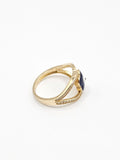 14K Gold Ring - Evil Eye