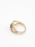 14K Gold Ring - Evil Eye