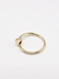 14K Gold Ring - Nail