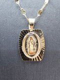 *Special Set* 14k Gold Chain w/pendant - Virgin Mary