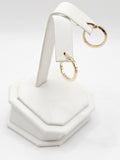 14K Gold Earrings - Huggie Hoops