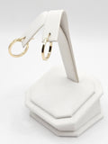 14K Gold Earrings - Huggie Hoops