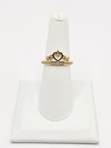 14K Gold Ring - Crown