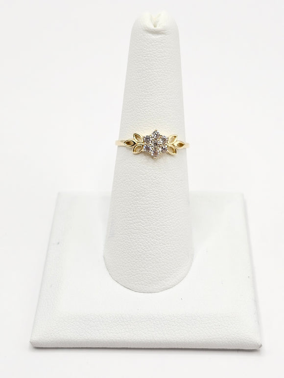 14K Gold Ring - Flower