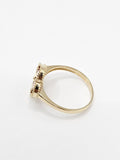 14K Gold Ring - Red Clover