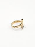 14K Gold Ring - Clover