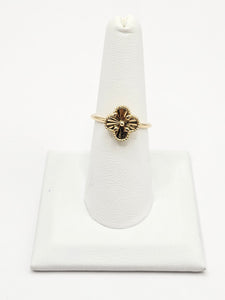 14K Gold Ring - Gold Clover