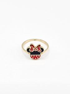 14K Gold Ring - Mouse Ears