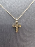 14k Gold Necklace - Cross