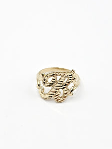 14K Gold Ring - Initial Letter