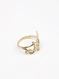 14K Gold Ring - Initial Letter