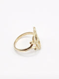 14K Gold Ring - Initial Letter