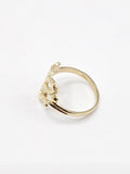 14K Gold Ring - Initial Letter