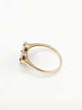 14K Gold Ring - Red Clover