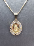 14k Gold Chain w/pendant - Virgin Mary